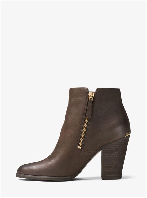 denver leather ankle boot michael kors|michael kors ankle boots.